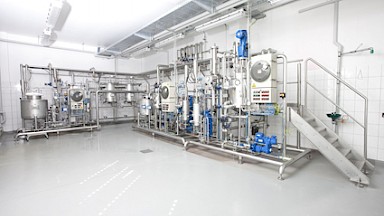 pilot production plant extracts